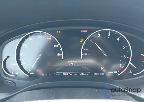 2019 BMW X3 Sdrive30I z USA, uszkodzony, nr VIN 5UXTR7C59KLR51736